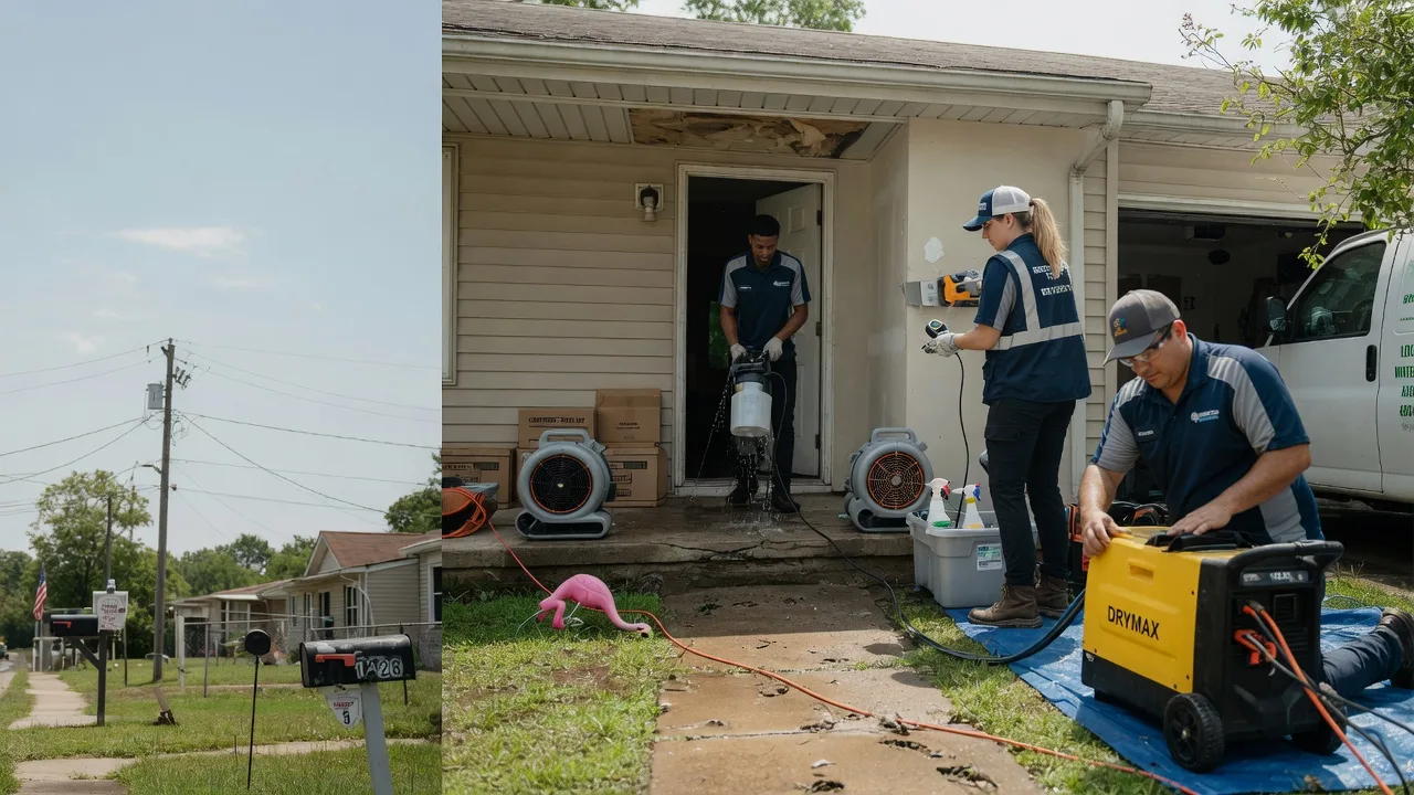Storm Damage Water Removal in Barnesville, PA near me